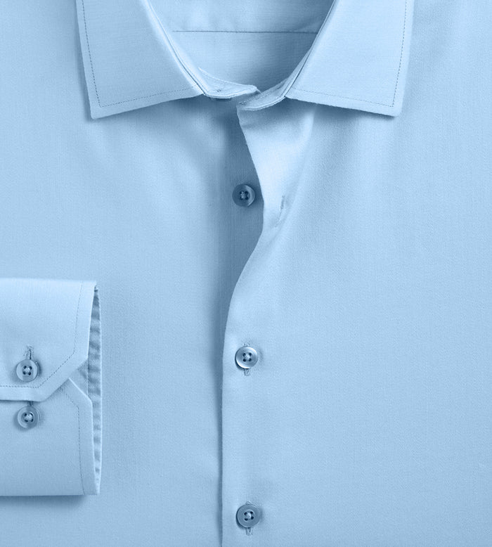 Tip Top Modern Fit Non-Iron Sateen Dress Shirt