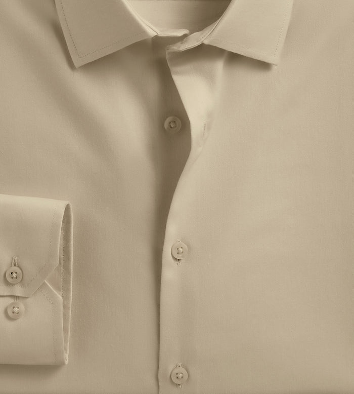 Tip Top Modern Fit Non-Iron Sateen Dress Shirt