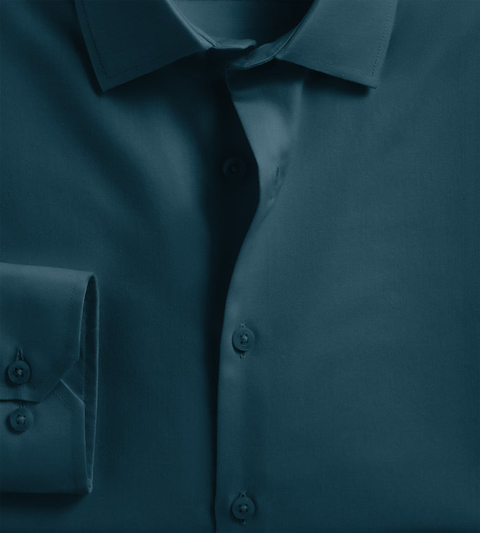 Tip Top Modern Fit Non-Iron Sateen Dress Shirt