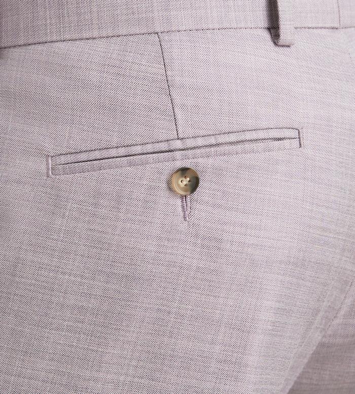 Tip Top Modern Fit Pale Purple Solid Suit Pants