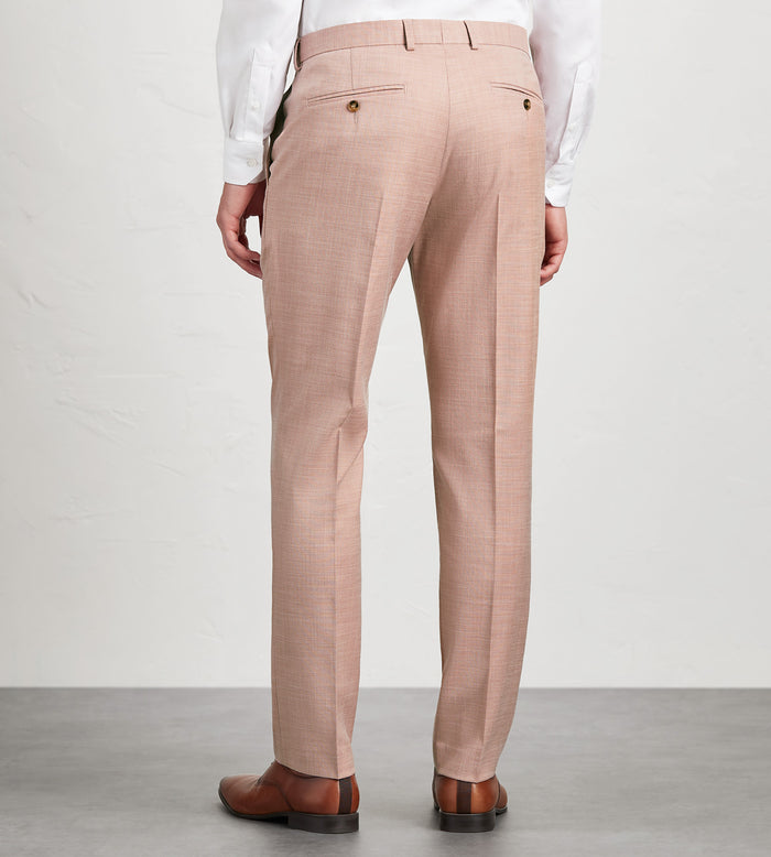 Tip Top Modern Fit Pale Rose Solid Suit Pants