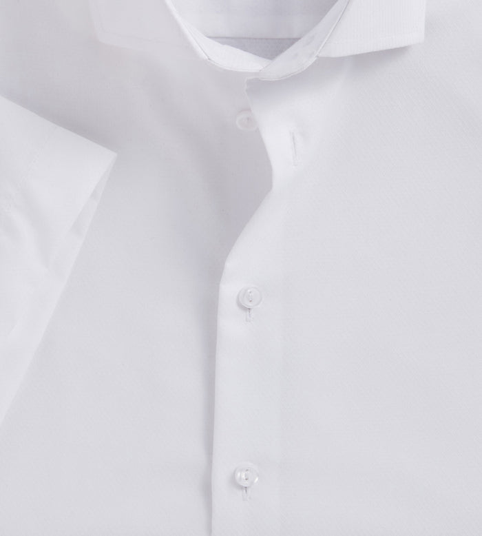 Tip Top Modern Fit Short Sleeve Dress Shirt