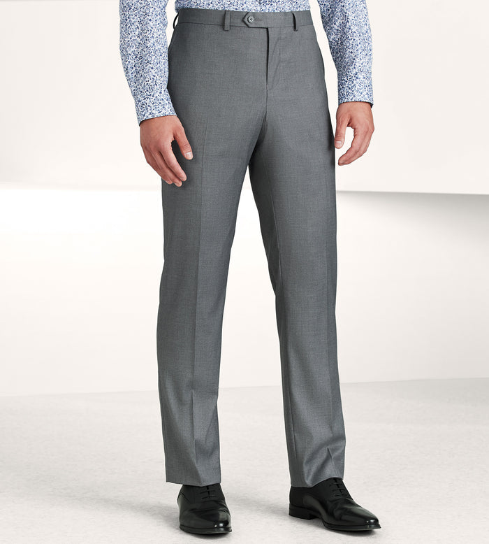 tip top Modern Fit Solid Suit Pants