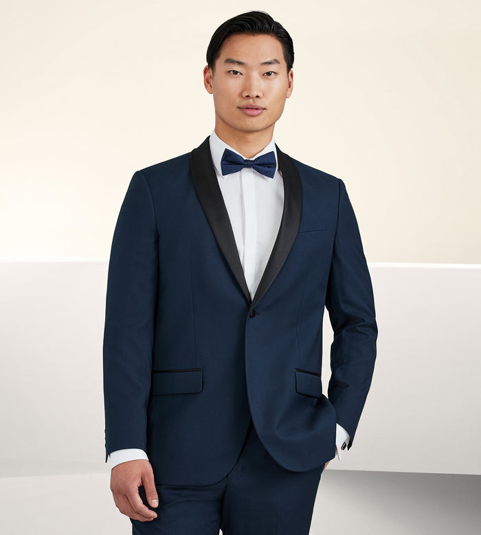 tip top Modern Fit Stretch Shawl Collar Tuxedo