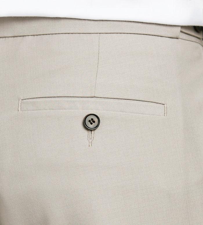 Tip Top Modern Fit Tan Solid Tuxedo Pants