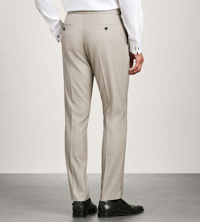 Tip Top Modern Fit Tan Solid Tuxedo Pants