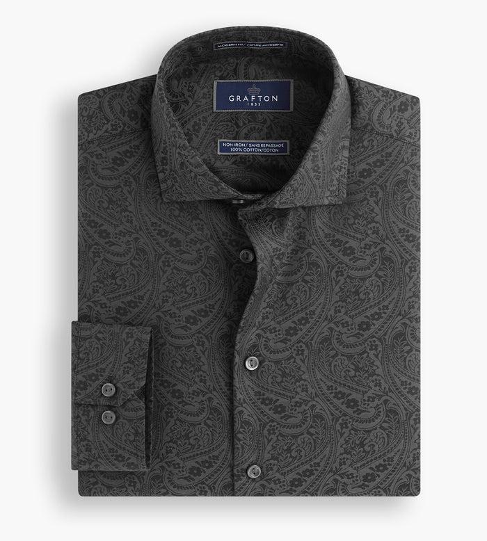 Tip Top Modern Fit Ultra-Luxe Paisley Dress Shirt