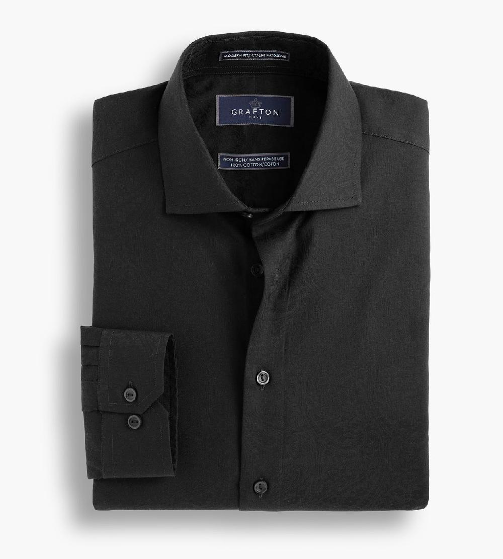 Tip Top Modern Fit Ultra-Luxe Paisley Dress Shirt