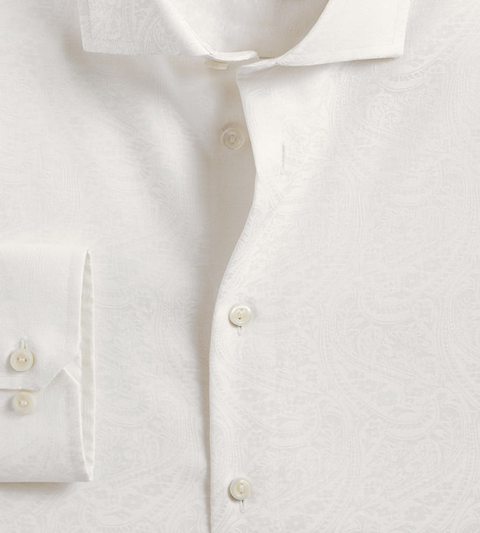Tip Top Modern Fit Ultra-Luxe Pasiley Dress Shirt
