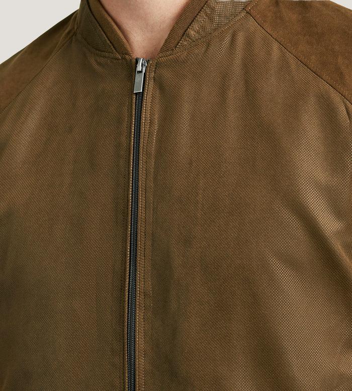 Tip Top Modern Fit Vegan Suede Jacket