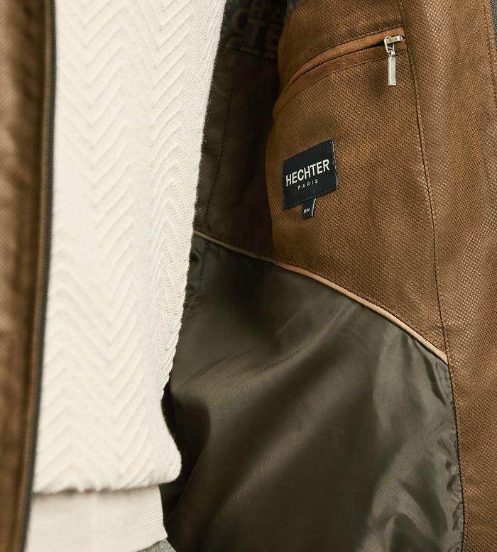 Tip Top Modern Fit Vegan Suede Jacket