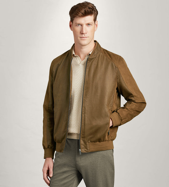 tip top Modern Fit Vegan Suede Jacket