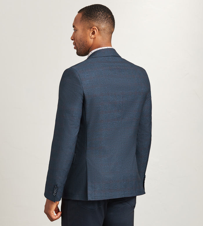 Tip Top Modern Fit Woven Check Sport Jacket