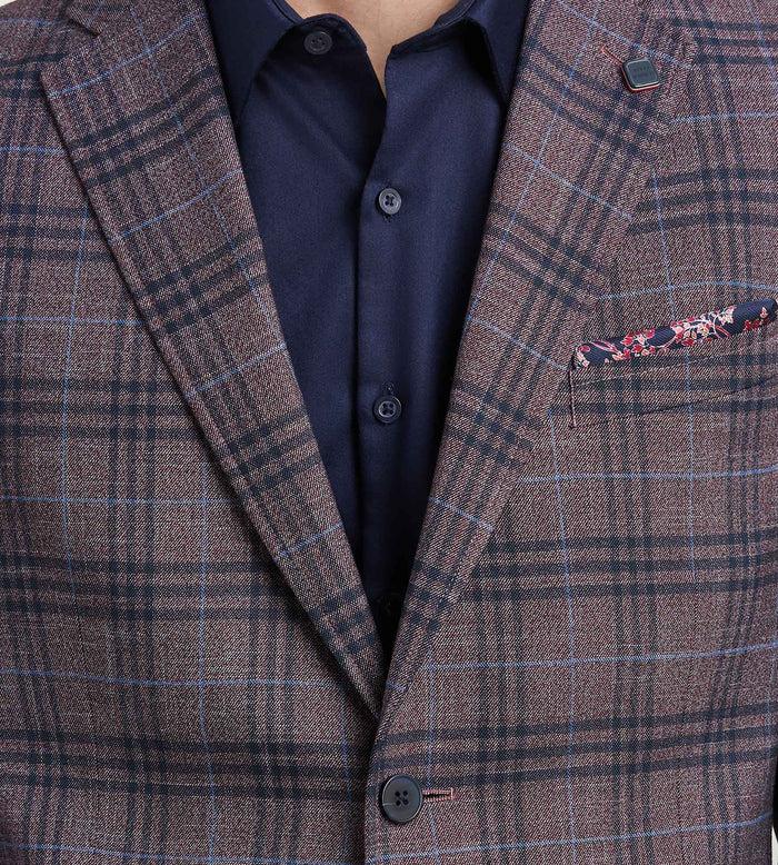 Tip Top Modern Fit Woven Plaid Sport Jacket