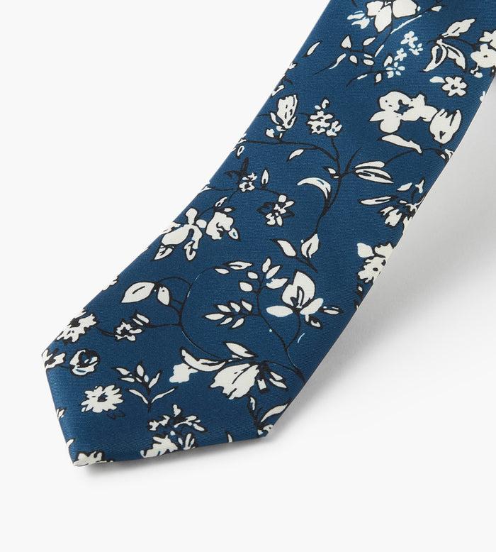 Tip Top Negative Floral Tie