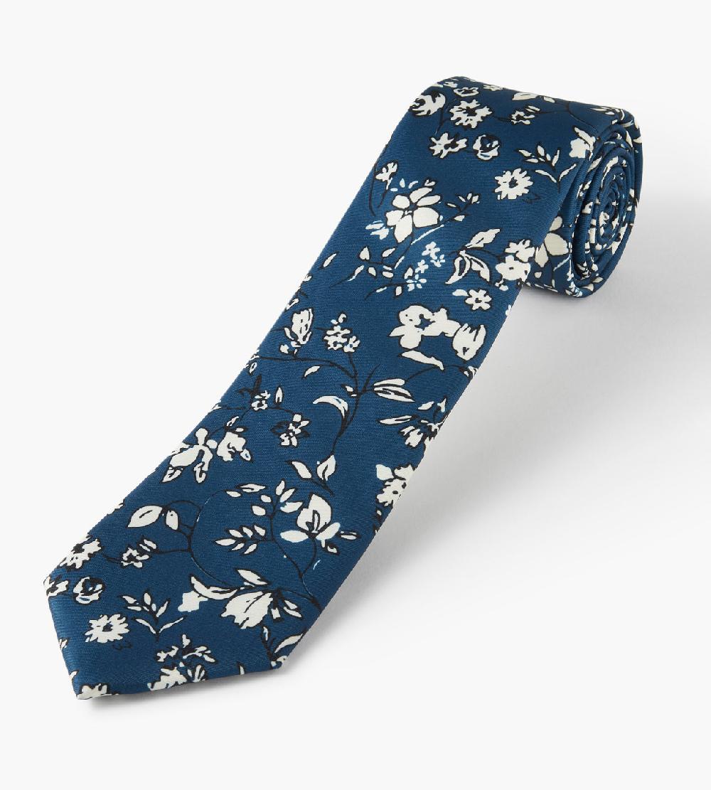 Tip Top Negative Floral Tie