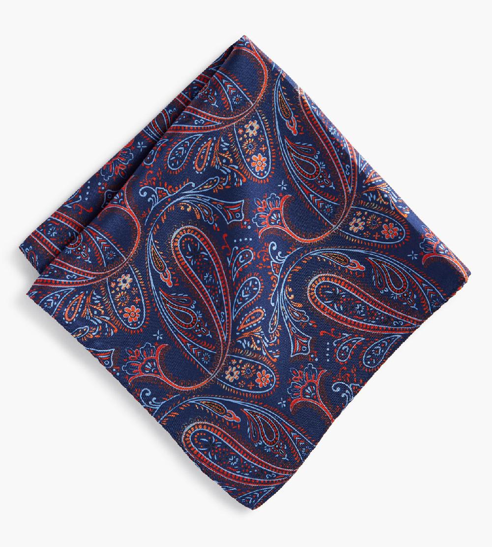 Tip Top Paisley Pocket Square