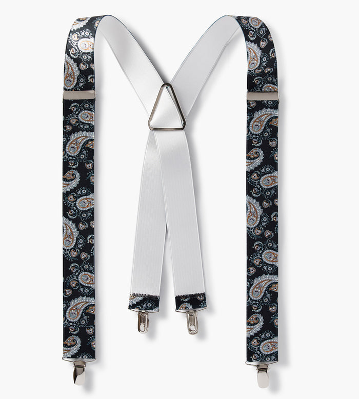 Tip Top Paisley Suspender