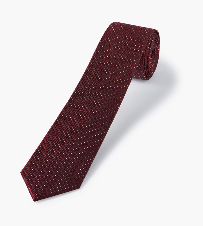 Tip Top Pin Dot Pattern Tie