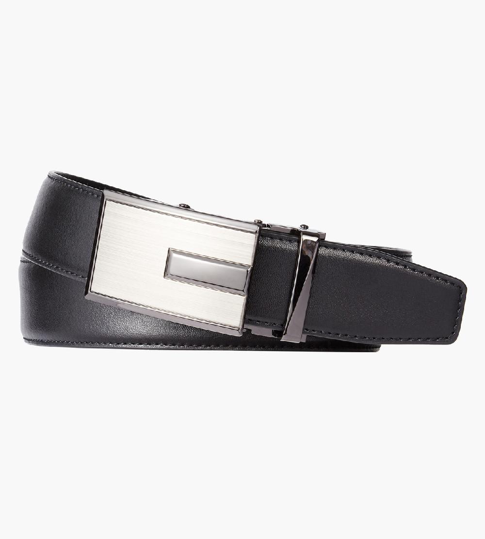 Tip Top Polished Inset Ratchet Belt