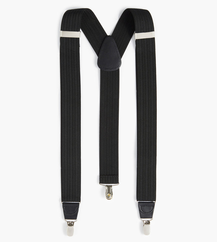 Tip Top Ribbed Suspenders