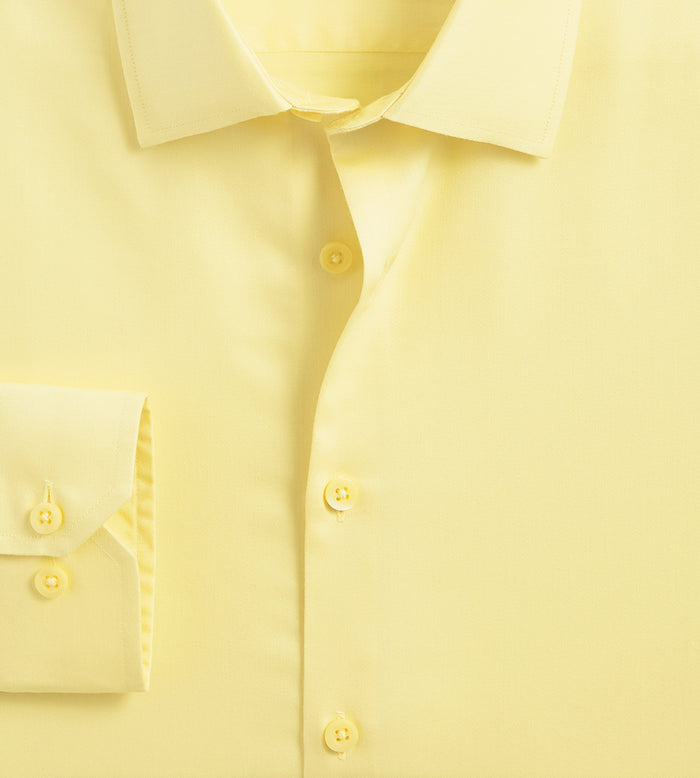 Tip Top Slim Fit Non-Iron Sateen Dress Shirt