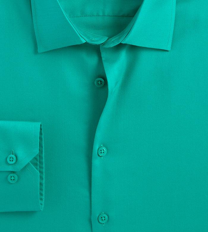 Tip Top Slim Fit Non-Iron Sateen Dress Shirt