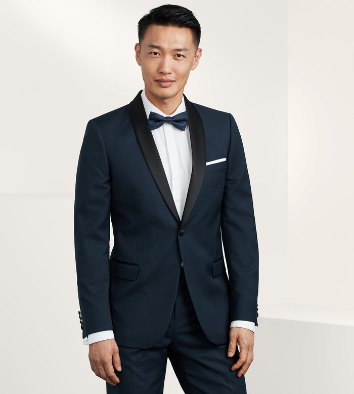 tip top Slim Fit Stretch Shawl Collar Tuxedo