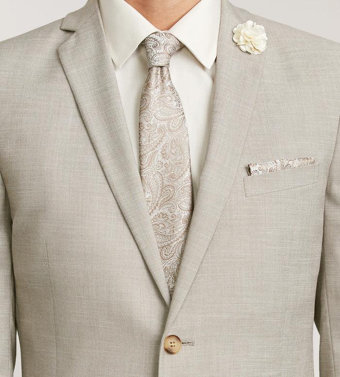Tip Top Slim Fit Tan Suit