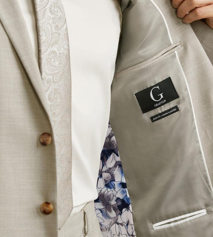 Tip Top Slim Fit Tan Suit