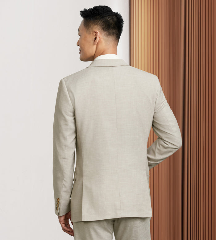Tip Top Slim Fit Tan Suit