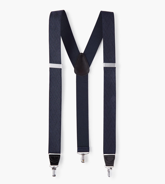 Tip Top Tonal Argyle Suspender