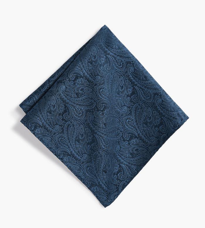 Tip Top Tonal Paisley Pocket Square
