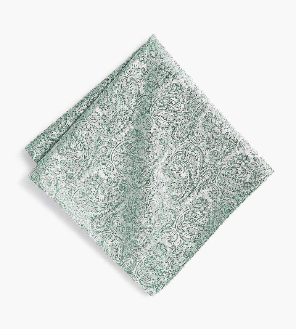 Tip Top Tonal Paisley Pocket Square