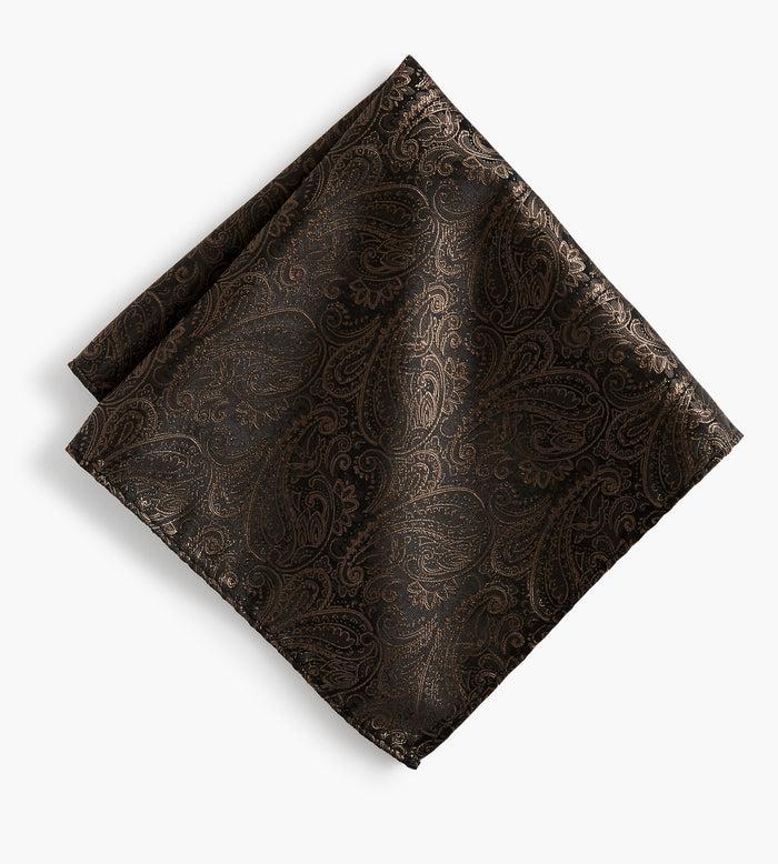 Tip Top Tonal Paisley Pocket Square