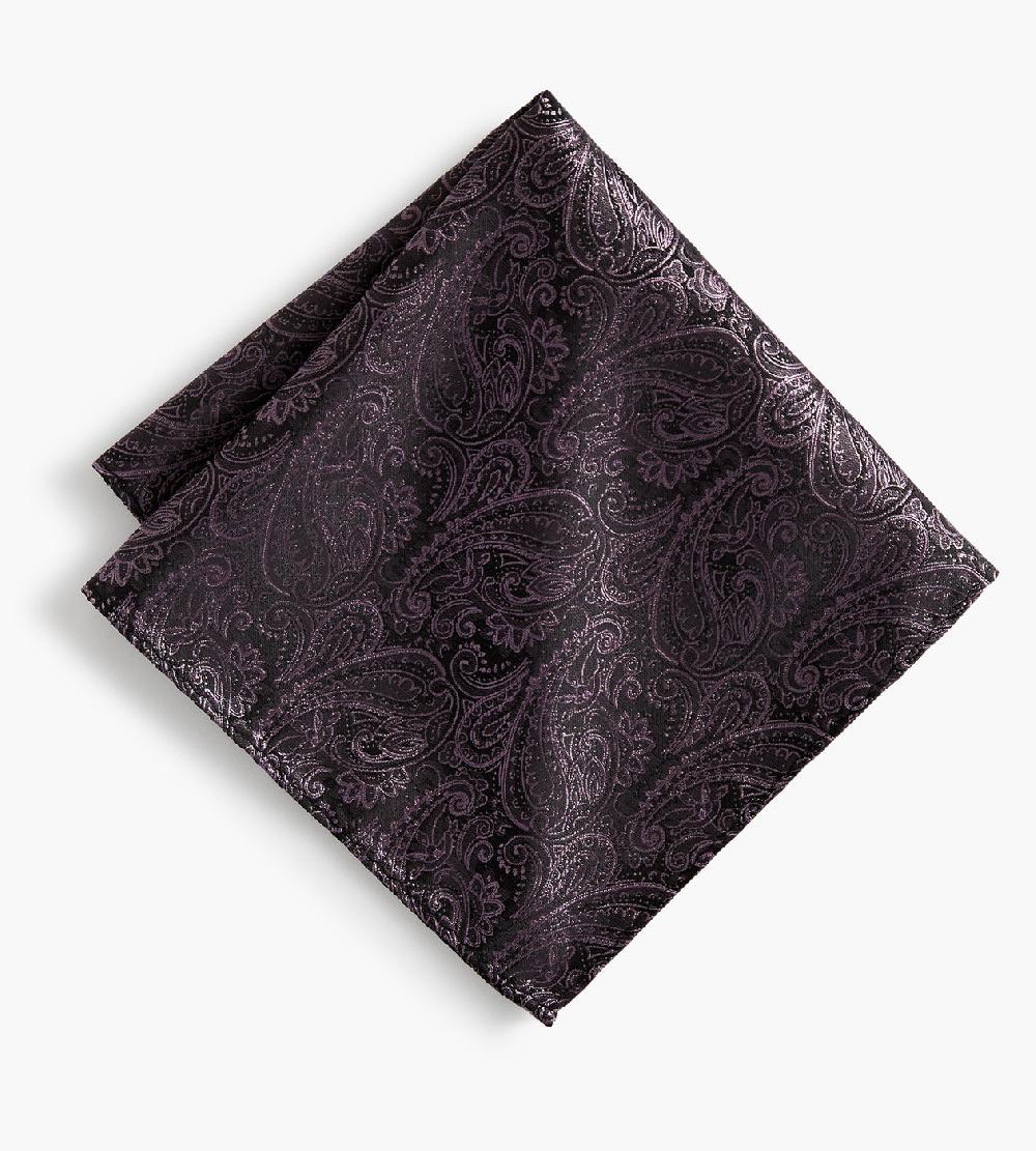 Tip Top Tonal Paisley Pocket Square