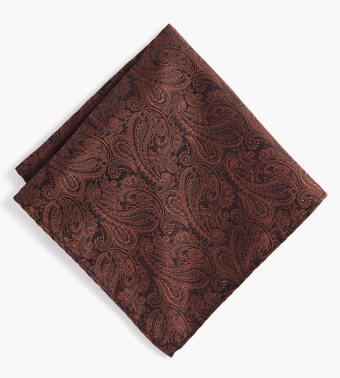 Tip Top Tonal Paisley Pocket Square