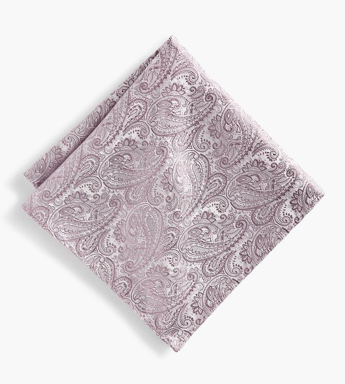 tip top Tonal Paisley Pocket Square