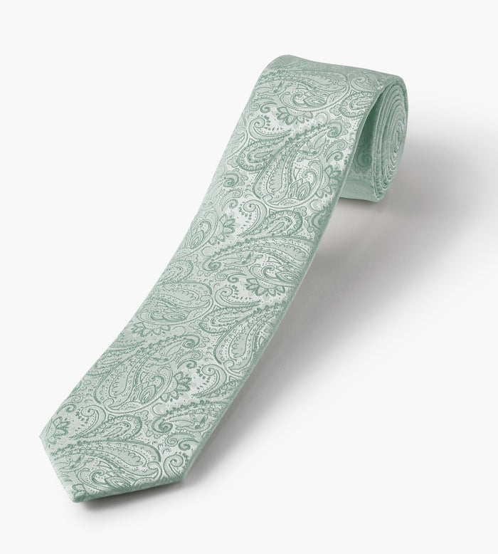tip top Tonal Paisley Tie