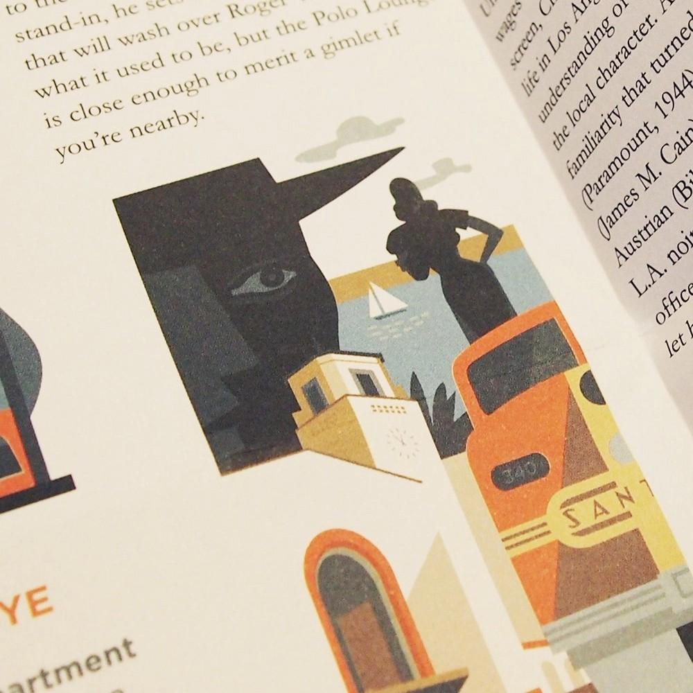 Titlee Guide Touristique/plan Los Angeles De Raymond Chandler