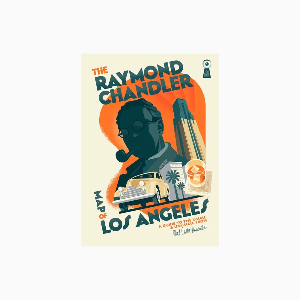 titlee Guide touristique/plan Los Angeles de Raymond Chandler