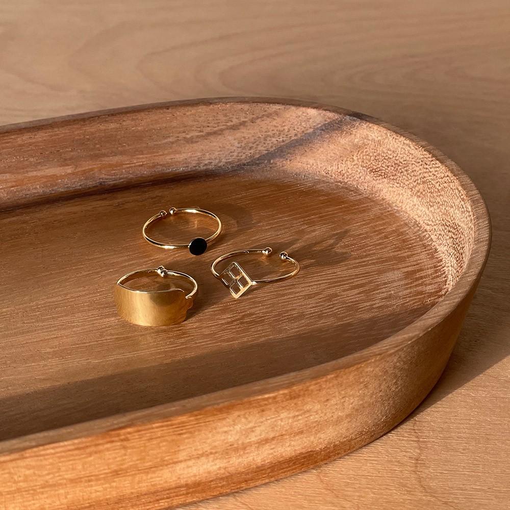 Titlee Bague Broadway - Noir