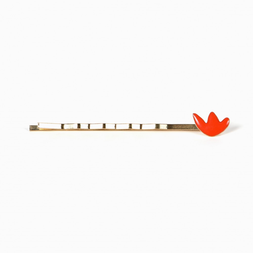 titlee Barrette Maple - vermillon