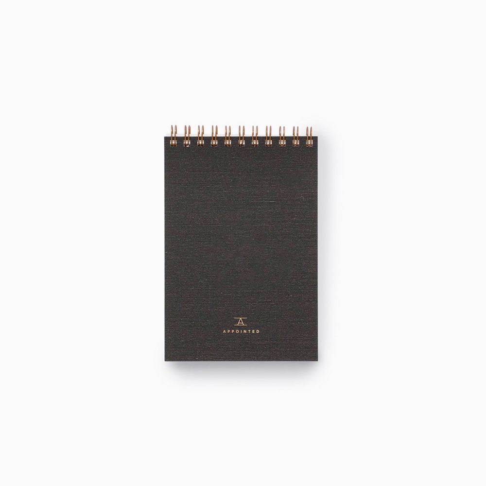titlee Bloc-notes de poche - Charcoal Gray