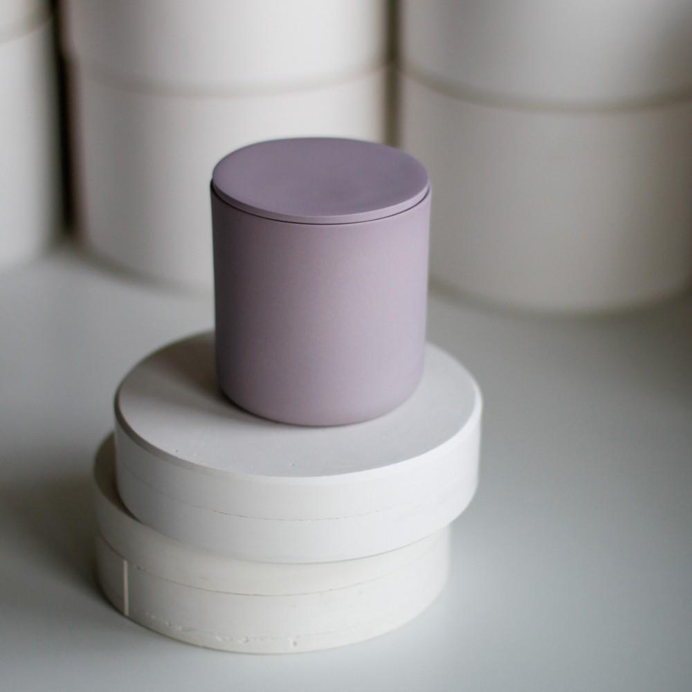 Titlee Boîte En Porcelaine - Mauve