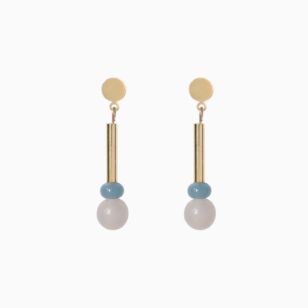 titlee Boucles Dyker - bleu