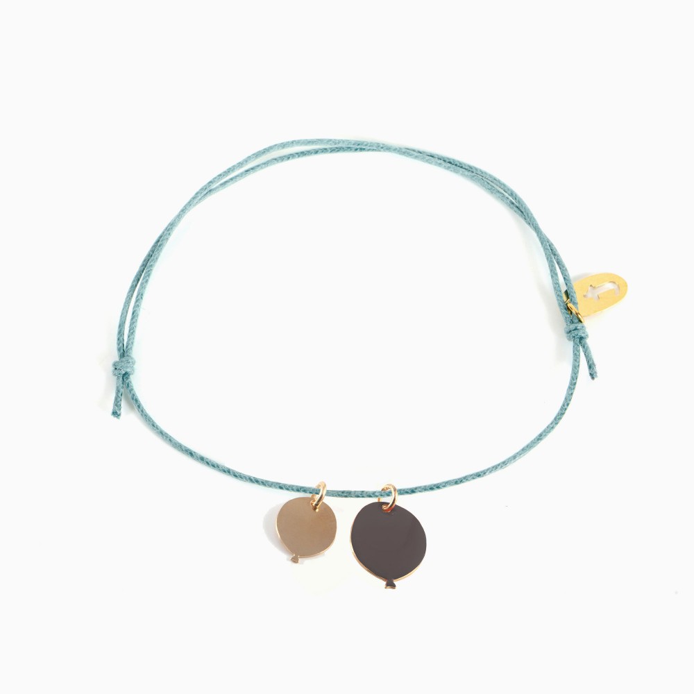 titlee Bracelet Balloons - ardoise