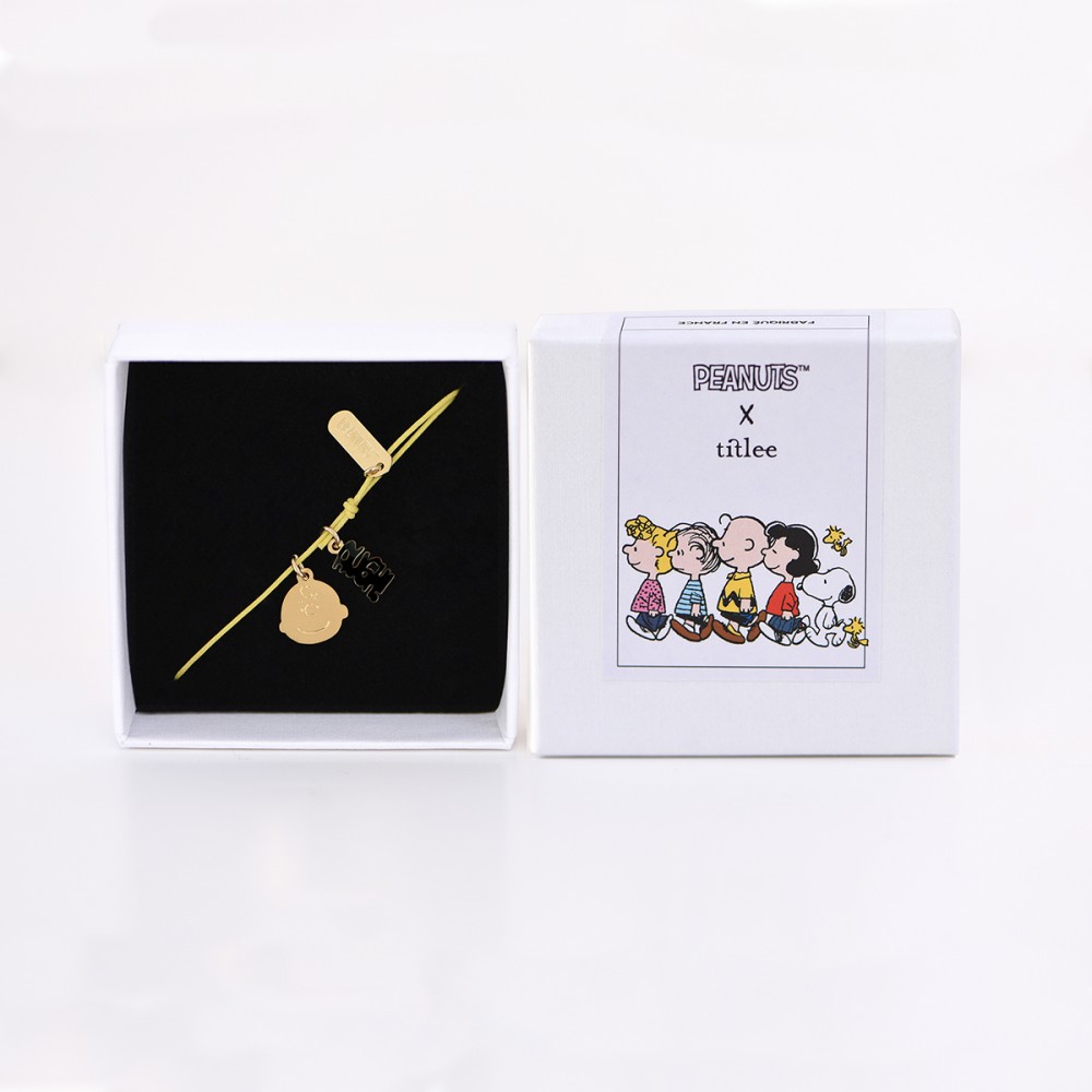 Titlee Bracelet Charlie - Peanuts X Titlee