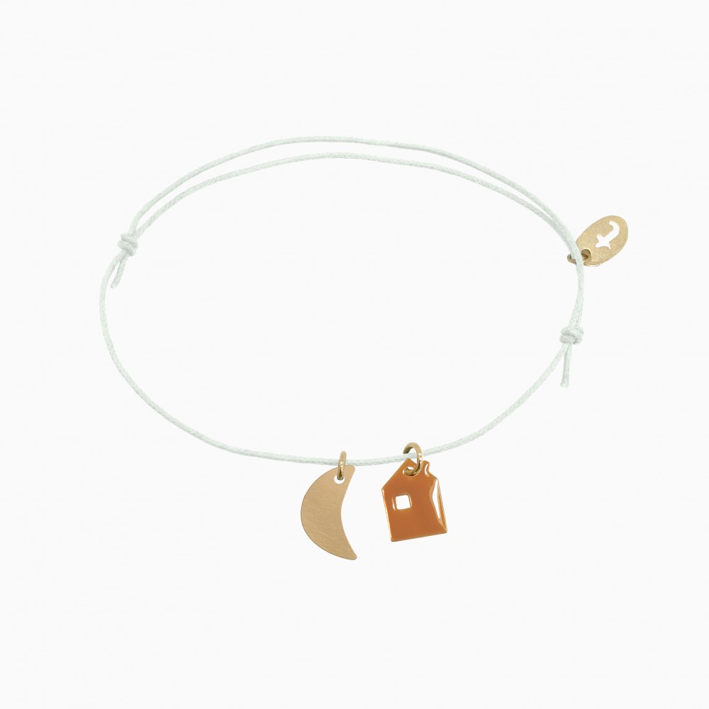 titlee Bracelet Home - caramel