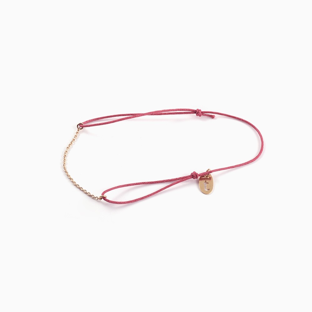 titlee Bracelet Noho - framboise